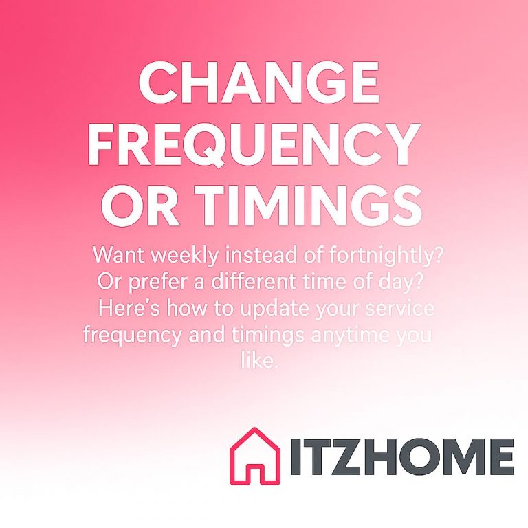 Change Frequency or Timings