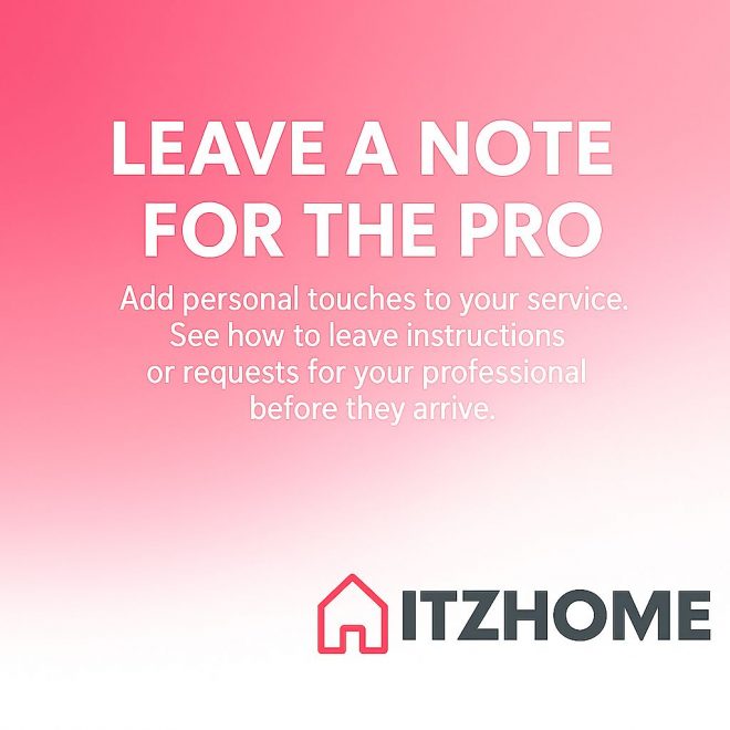 Leave a Note for the Professional