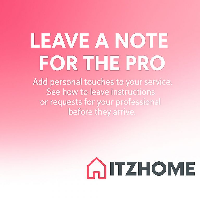 Leave a Note for the Professional