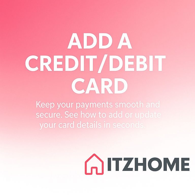 Add a Credit/Debit Card